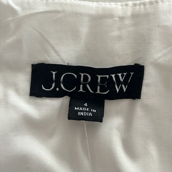 J. Crew Fit-and-flare mini dress with rickrack trim Size 4 - Picture 9 of 16
